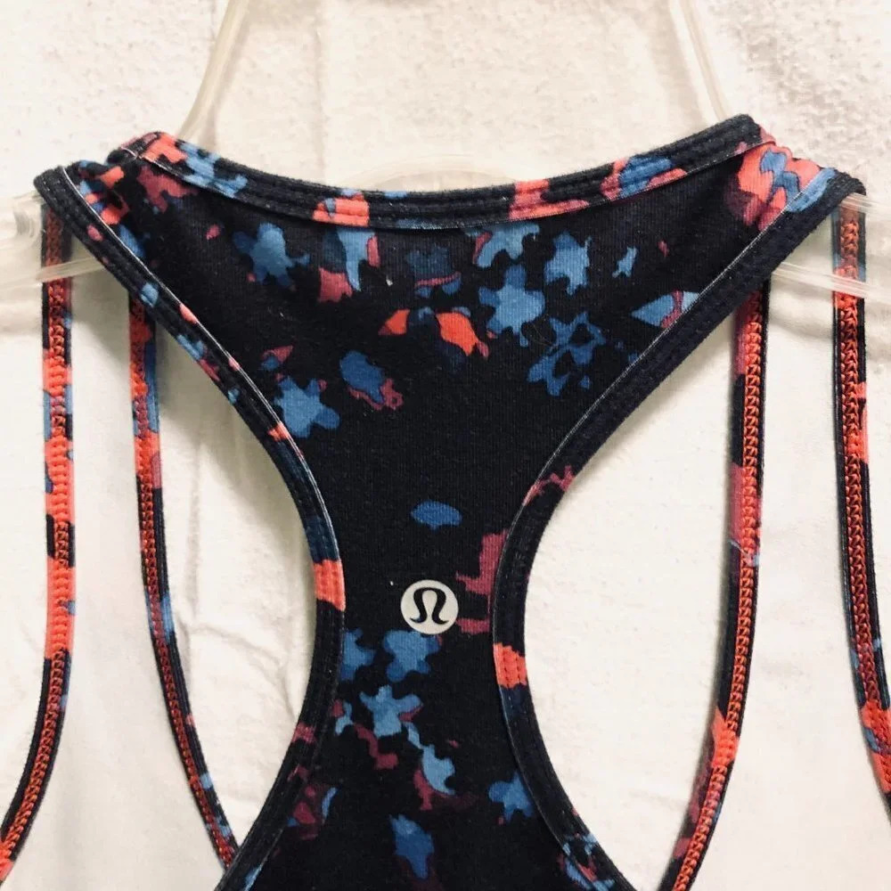 Lululemon  Racerback Tank Top Splatter Design - Picture 7 of 12